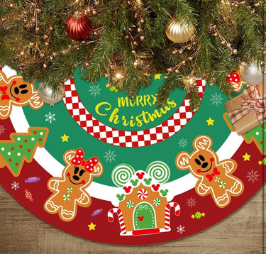 Gingerbread Christmas Tree Skirt (Pre-Order)